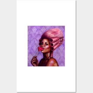 Yas, Queen, Madam Lolli in purple Posters and Art